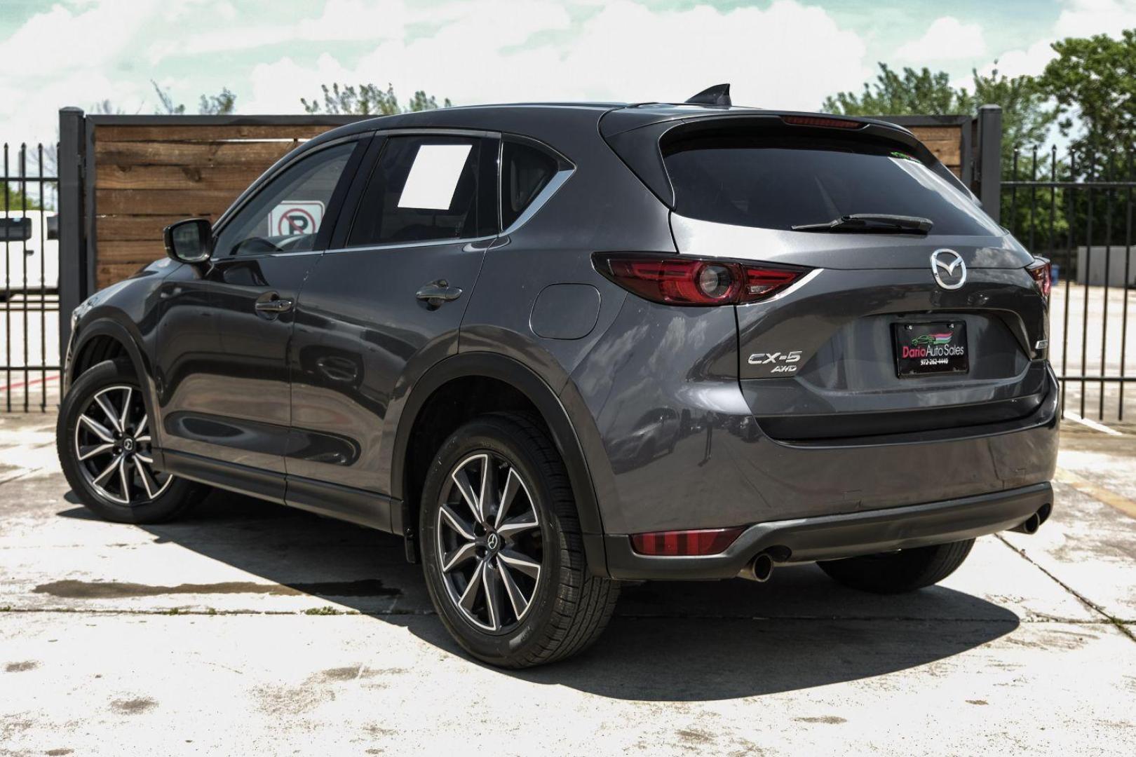 2017 GRAY Mazda CX-5 SPORT UTILITY 4-DR (JM3KFBDL2H0) with an 2.5L L4 DOHC 16V engine, 6-Speed Automatic transmission, located at 2401 E Main St., Grand Prairie, TX, 75050, (972) 262-4440, 32.748981, -96.969643 - Photo#16