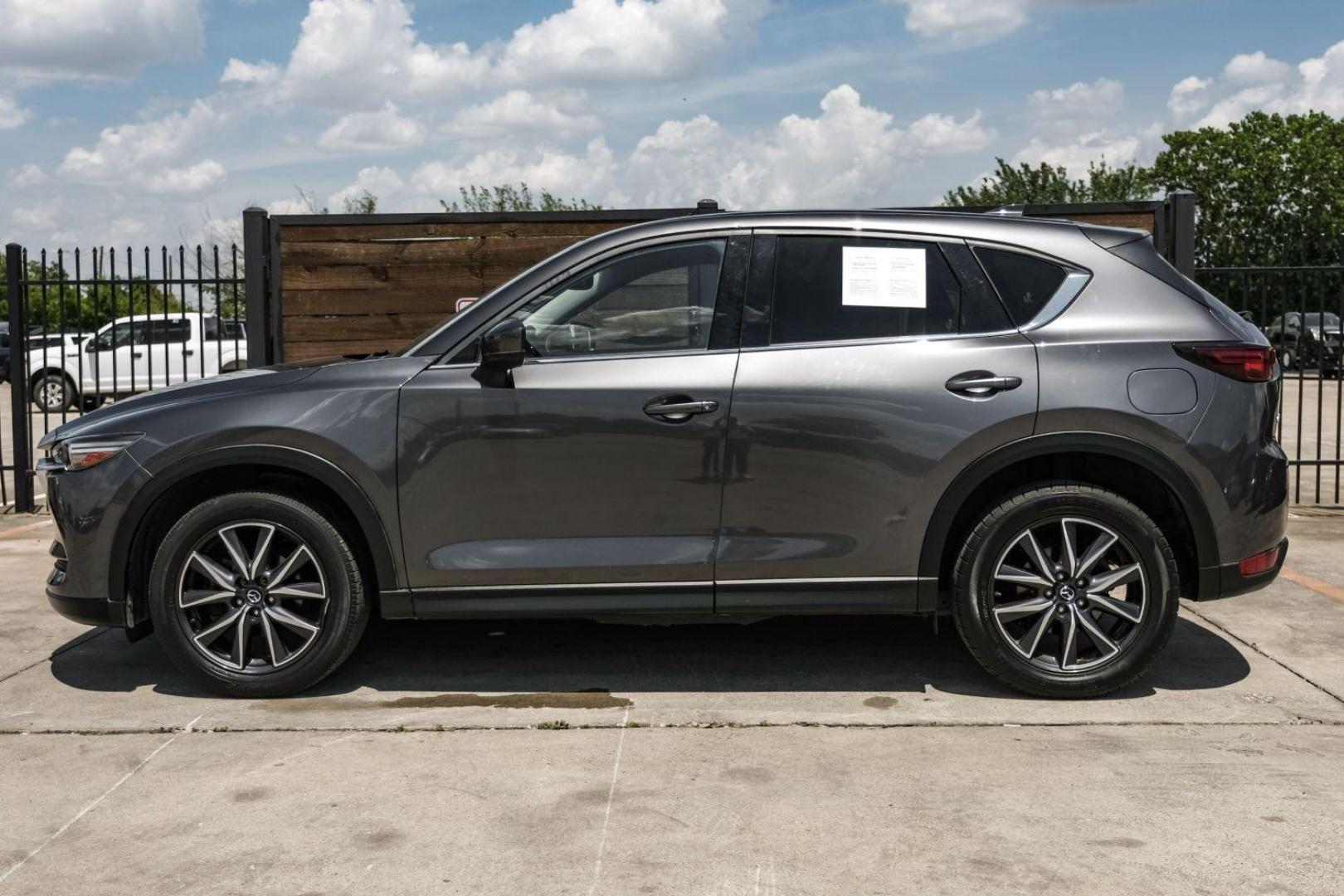 2017 GRAY Mazda CX-5 SPORT UTILITY 4-DR (JM3KFBDL2H0) with an 2.5L L4 DOHC 16V engine, 6-Speed Automatic transmission, located at 2401 E Main St., Grand Prairie, TX, 75050, (972) 262-4440, 32.748981, -96.969643 - Photo#19