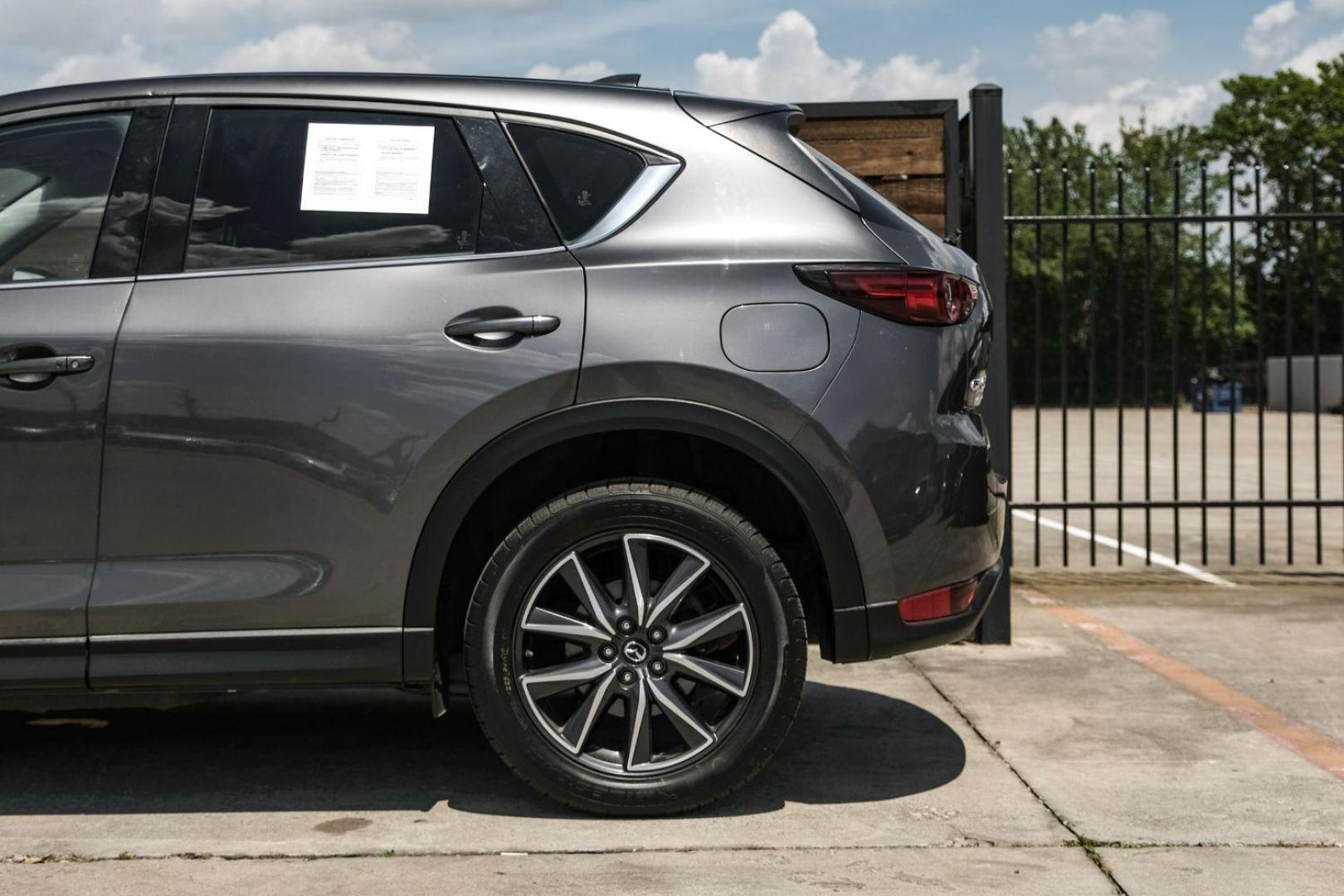 2017 GRAY Mazda CX-5 SPORT UTILITY 4-DR (JM3KFBDL2H0) with an 2.5L L4 DOHC 16V engine, 6-Speed Automatic transmission, located at 2401 E Main St., Grand Prairie, TX, 75050, (972) 262-4440, 32.748981, -96.969643 - Photo#21