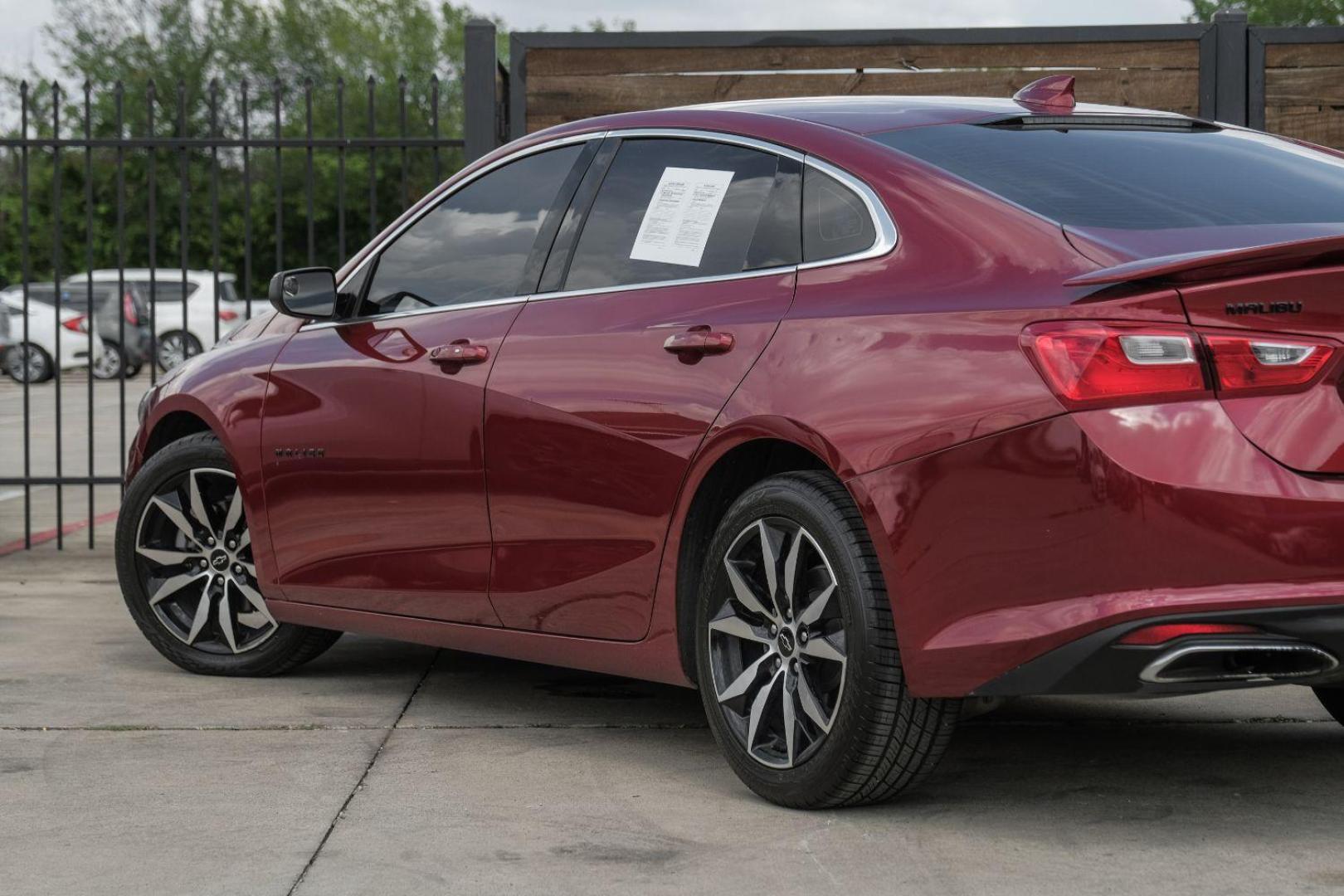 2020 RED Chevrolet Malibu RS (1G1ZG5ST3LF) with an 1.5L L4 DOHC 16V engine, 6-Speed Automatic transmission, located at 2401 E Main St., Grand Prairie, TX, 75050, (972) 262-4440, 32.748981, -96.969643 - Photo#13