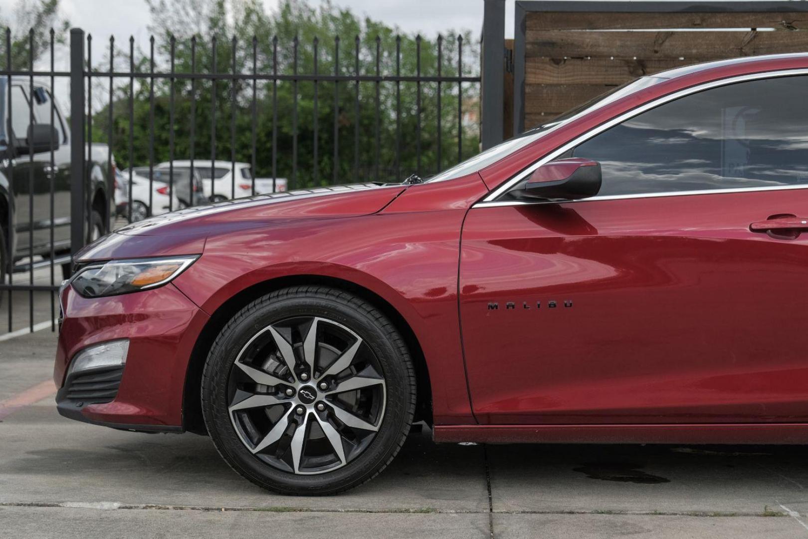 2020 RED Chevrolet Malibu RS (1G1ZG5ST3LF) with an 1.5L L4 DOHC 16V engine, 6-Speed Automatic transmission, located at 2401 E Main St., Grand Prairie, TX, 75050, (972) 262-4440, 32.748981, -96.969643 - Photo#15