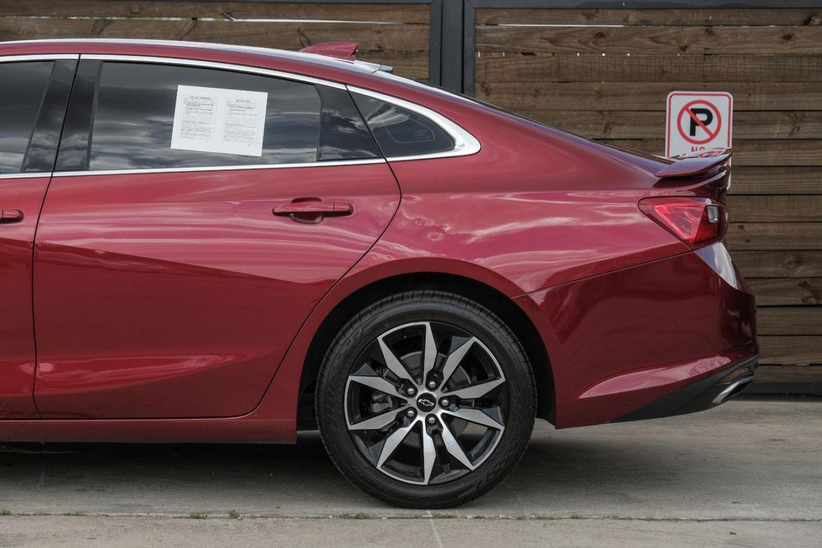 2020 RED Chevrolet Malibu RS (1G1ZG5ST3LF) with an 1.5L L4 DOHC 16V engine, 6-Speed Automatic transmission, located at 2401 E Main St., Grand Prairie, TX, 75050, (972) 262-4440, 32.748981, -96.969643 - Photo#16