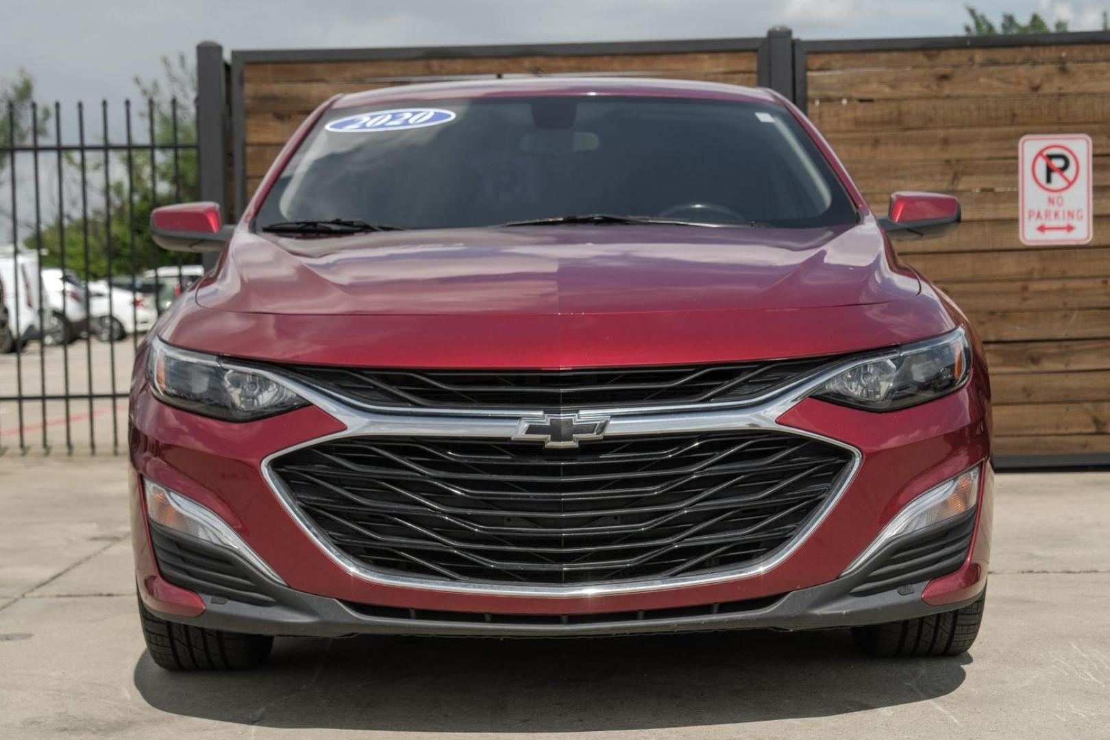 2020 RED Chevrolet Malibu RS (1G1ZG5ST3LF) with an 1.5L L4 DOHC 16V engine, 6-Speed Automatic transmission, located at 2401 E Main St., Grand Prairie, TX, 75050, (972) 262-4440, 32.748981, -96.969643 - Photo#4