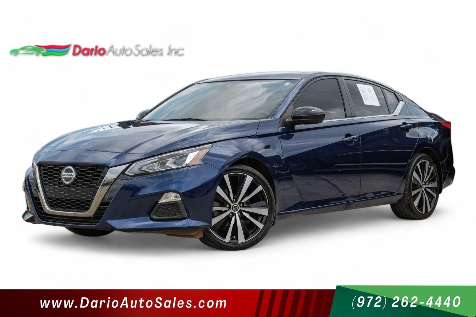 2020 BLUE Nissan Altima 2.5 SR (1N4BL4CV1LN) with an 2.5L L4 DOHC 16V engine, Continuously Variable Transmission transmission, located at 2401 E Main St., Grand Prairie, TX, 75050, (972) 262-4440, 32.748981, -96.969643 - Photo#0