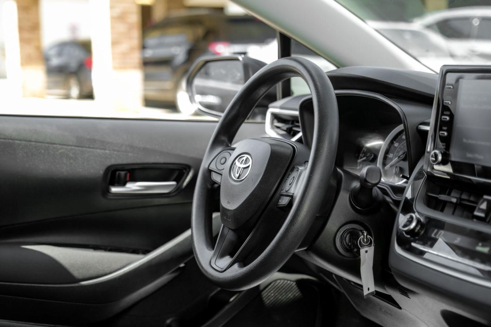 2020 BLUE Toyota Corolla SEDAN 4-DR (5YFEPRAE1LP) with an 1.8L L4 DOHC 16V engine, Continuously Variable Transmission transmission, located at 2401 E Main St., Grand Prairie, TX, 75050, (972) 262-4440, 32.748981, -96.969643 - Photo#18