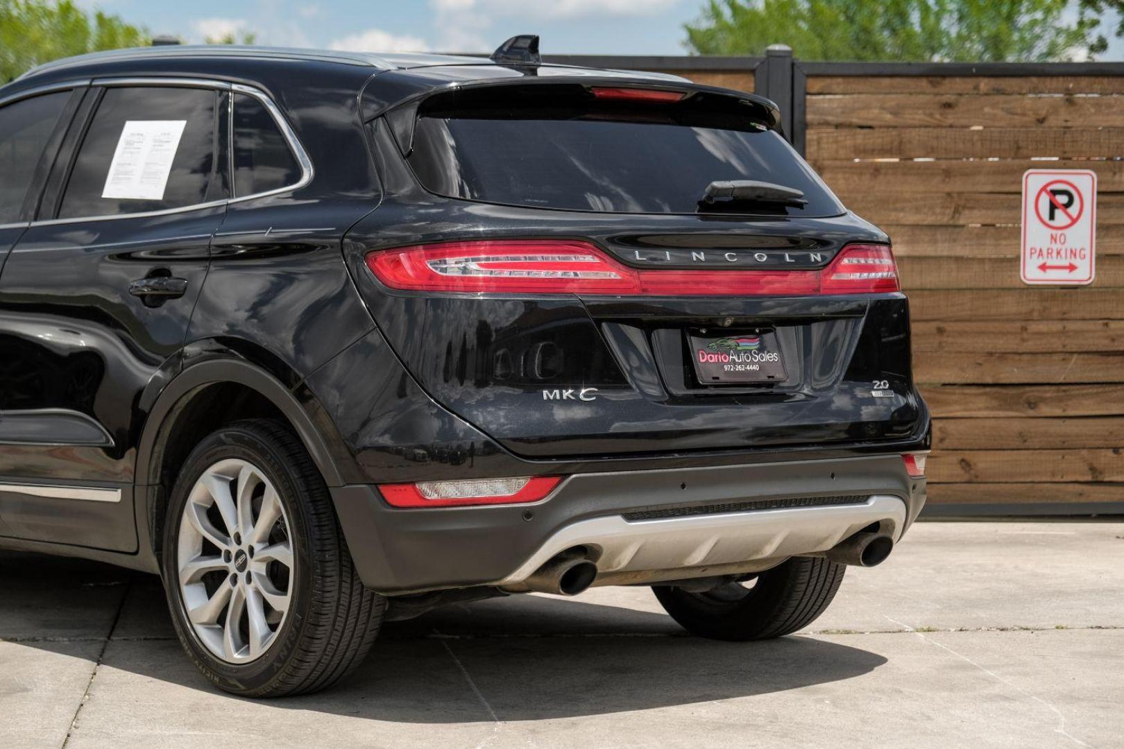 2015 black Lincoln MKC FWD (5LMCJ1A9XFU) with an 2.0L L4 DOHC 16V engine, 6-Speed Automatic transmission, located at 2401 E Main St., Grand Prairie, TX, 75050, (972) 262-4440, 32.748981, -96.969643 - Photo#12