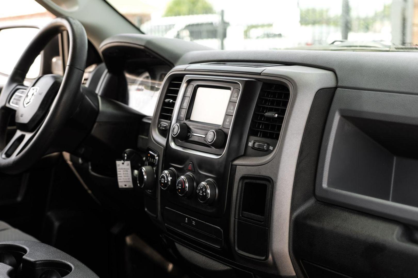 2018 Red RAM 1500 Tradesman Quad Cab 2WD (1C6RR6FG6JS) with an 3.6L V6 DOHC 24V FFV engine, 8-Speed Automatic transmission, located at 2401 E Main St., Grand Prairie, TX, 75050, (972) 262-4440, 32.748981, -96.969643 - Photo#32