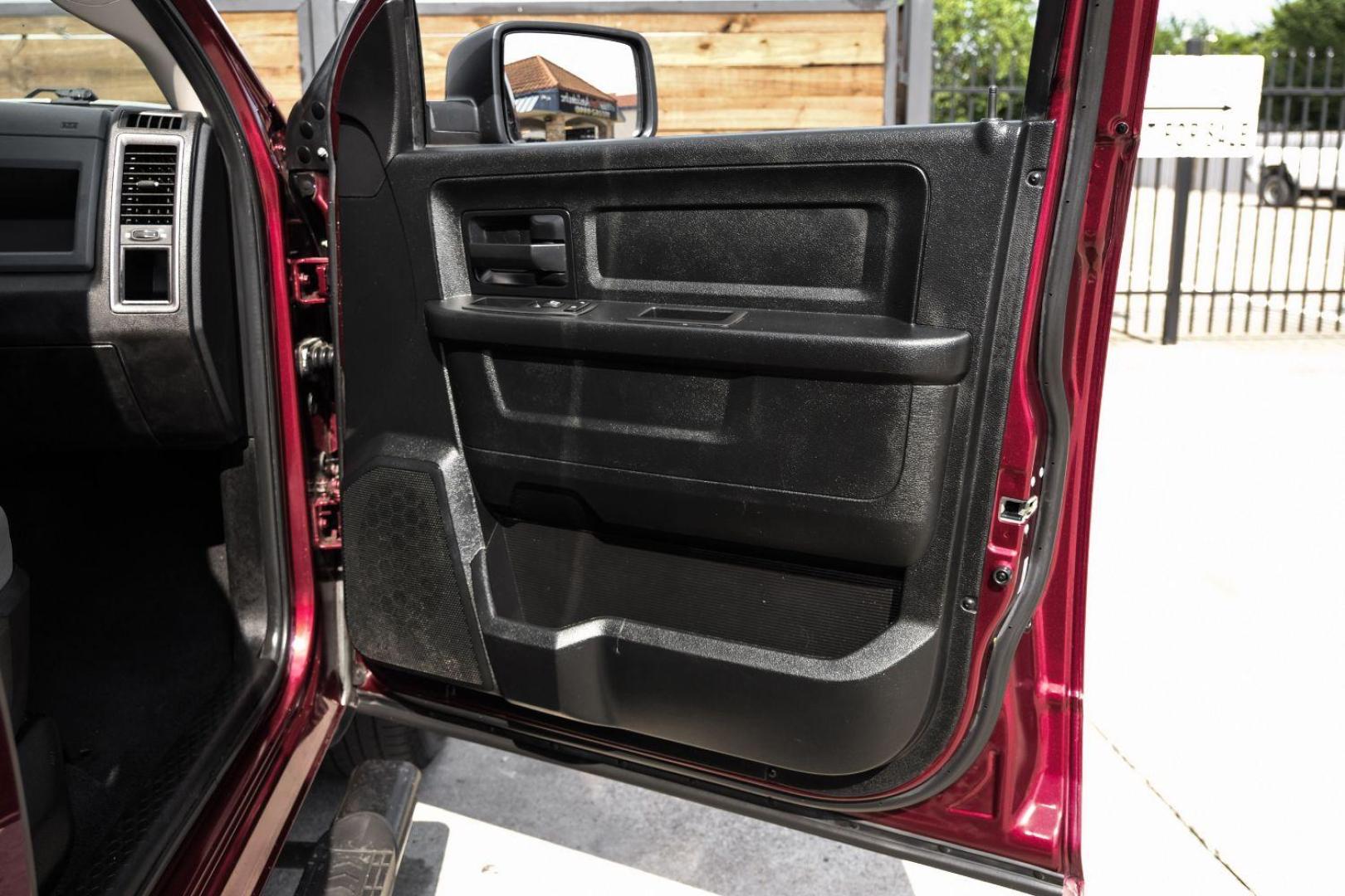 2018 Red RAM 1500 Tradesman Quad Cab 2WD (1C6RR6FG6JS) with an 3.6L V6 DOHC 24V FFV engine, 8-Speed Automatic transmission, located at 2401 E Main St., Grand Prairie, TX, 75050, (972) 262-4440, 32.748981, -96.969643 - Photo#50