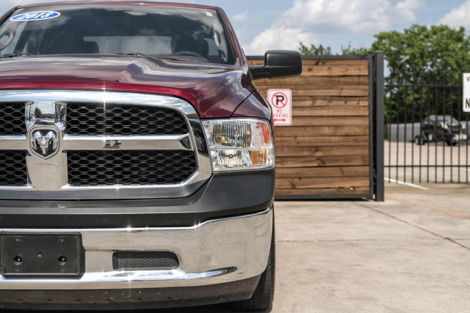 2018 Red RAM 1500 Tradesman Quad Cab 2WD (1C6RR6FG6JS) with an 3.6L V6 DOHC 24V FFV engine, 8-Speed Automatic transmission, located at 2401 E Main St., Grand Prairie, TX, 75050, (972) 262-4440, 32.748981, -96.969643 - Photo#52