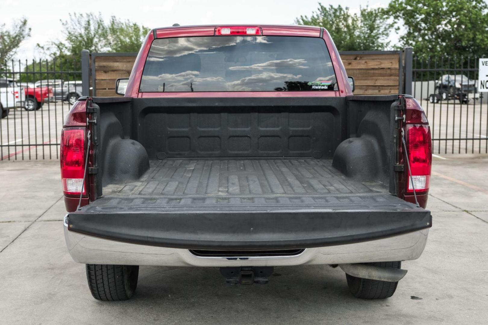 2018 Red RAM 1500 Tradesman Quad Cab 2WD (1C6RR6FG6JS) with an 3.6L V6 DOHC 24V FFV engine, 8-Speed Automatic transmission, located at 2401 E Main St., Grand Prairie, TX, 75050, (972) 262-4440, 32.748981, -96.969643 - Photo#57