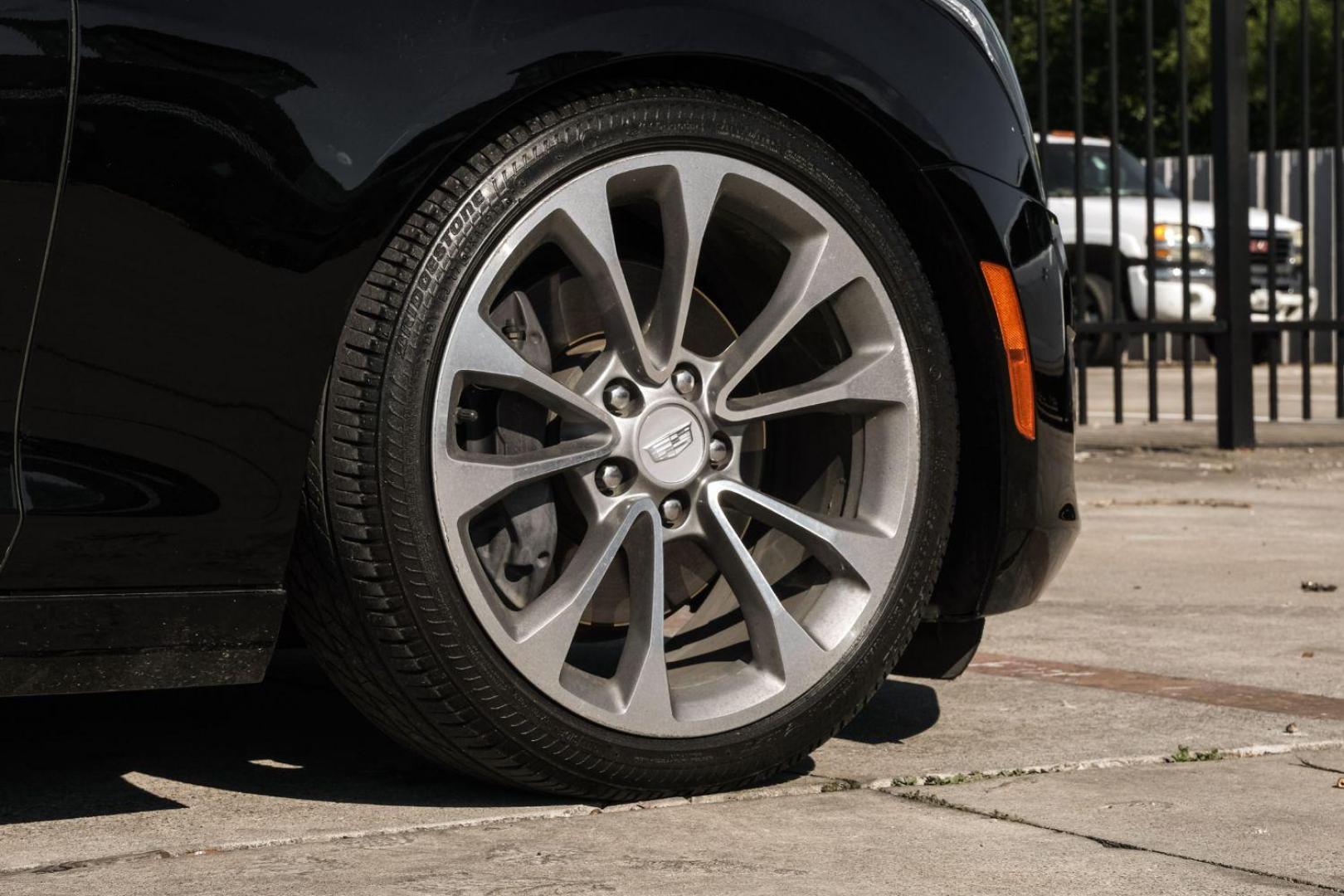 2015 BLACK Cadillac ATS Coupe 2.0L Turbo Premium RWD (1G6AE1RX7F0) with an 2.0L L4 DOHC 16V TURBO engine, located at 2401 E Main St., Grand Prairie, TX, 75050, (972) 262-4440, 32.748981, -96.969643 - Photo#57