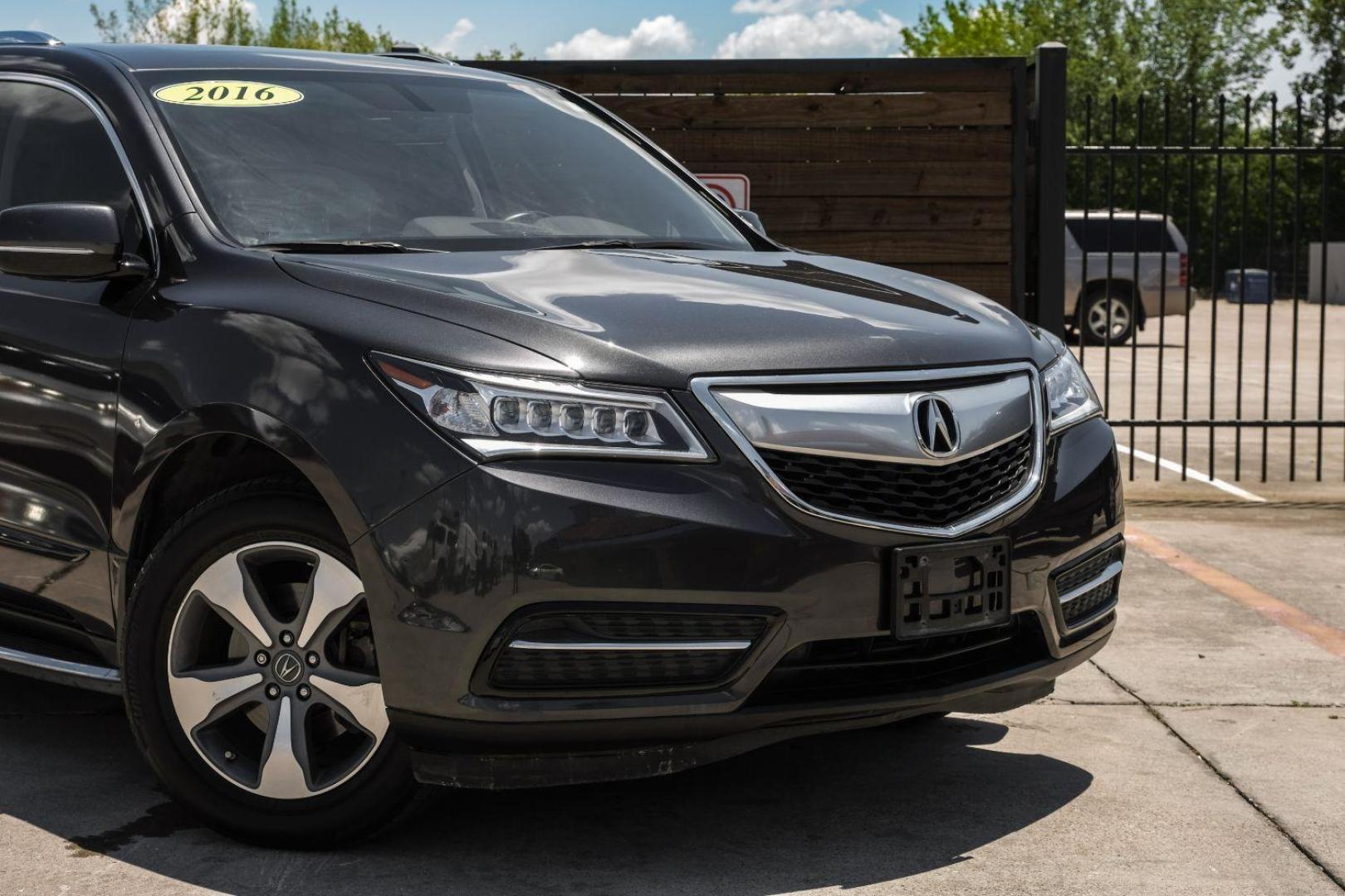 2016 GRAY Acura MDX SH-AWD 9-Spd AT (5FRYD4H29GB) with an 3.5L V6 SOHC 24V engine, 9-Speed Automatic transmission, located at 2401 E Main St., Grand Prairie, TX, 75050, (972) 262-4440, 32.748981, -96.969643 - Photo#11