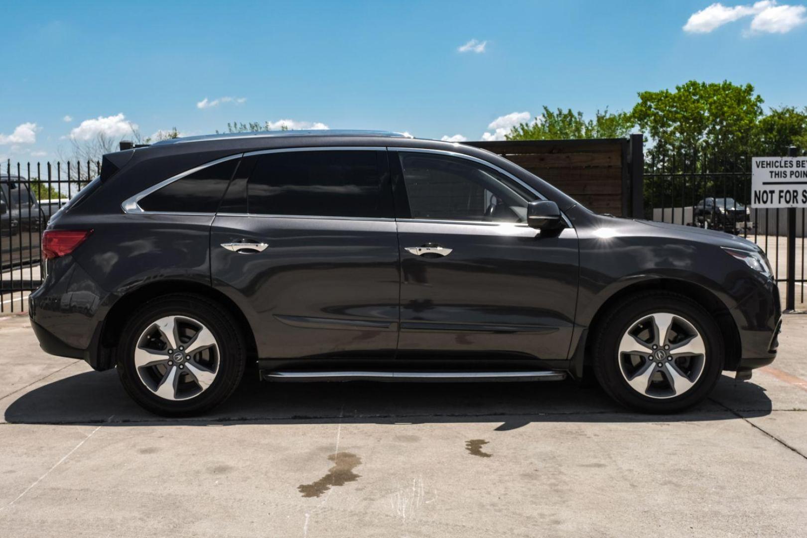 2016 GRAY Acura MDX SH-AWD 9-Spd AT (5FRYD4H29GB) with an 3.5L V6 SOHC 24V engine, 9-Speed Automatic transmission, located at 2401 E Main St., Grand Prairie, TX, 75050, (972) 262-4440, 32.748981, -96.969643 - Photo#12