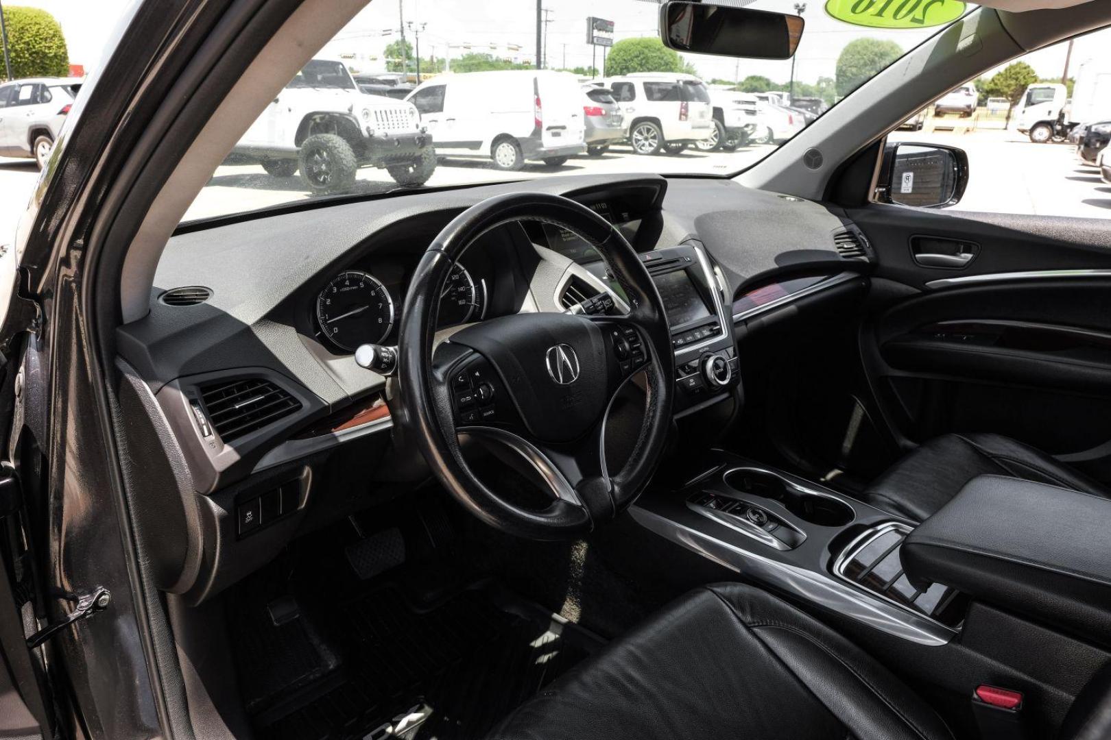 2016 GRAY Acura MDX SH-AWD 9-Spd AT (5FRYD4H29GB) with an 3.5L V6 SOHC 24V engine, 9-Speed Automatic transmission, located at 2401 E Main St., Grand Prairie, TX, 75050, (972) 262-4440, 32.748981, -96.969643 - Photo#2