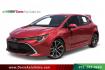 2019 RED Toyota Corolla XSE CVT (JTNK4RBE1K3) with an 1.8L L4 DOHC 16V engine, Continuously Variable Transmission transmission, located at 2401 E Main St., Grand Prairie, TX, 75050, (972) 262-4440, 32.748981, -96.969643 - Photo#0