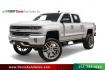 2017 WHITE Chevrolet Silverado 1500 LTZ Crew Cab 4WD (3GCUKSEC5HG) with an 5.3L V8 OHV 16V engine, 6-Speed Automatic transmission, located at 2401 E Main St., Grand Prairie, TX, 75050, (972) 262-4440, 32.748981, -96.969643 - Photo#0