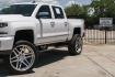 2017 WHITE Chevrolet Silverado 1500 LTZ Crew Cab 4WD (3GCUKSEC5HG) with an 5.3L V8 OHV 16V engine, 6-Speed Automatic transmission, located at 2401 E Main St., Grand Prairie, TX, 75050, (972) 262-4440, 32.748981, -96.969643 - Photo#3