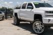 2017 WHITE Chevrolet Silverado 1500 LTZ Crew Cab 4WD (3GCUKSEC5HG) with an 5.3L V8 OHV 16V engine, 6-Speed Automatic transmission, located at 2401 E Main St., Grand Prairie, TX, 75050, (972) 262-4440, 32.748981, -96.969643 - Photo#6