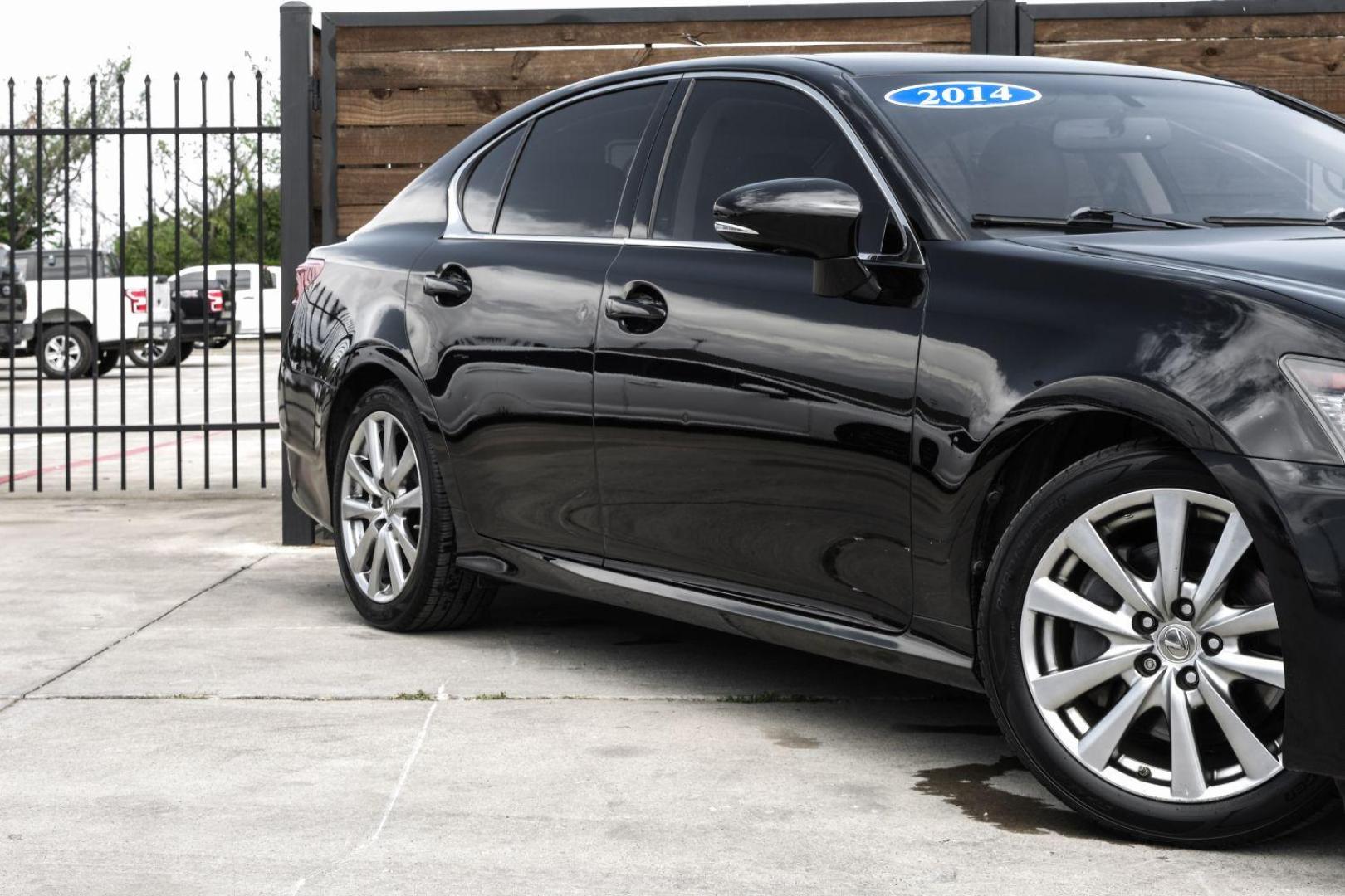 2014 BLACK Lexus GS 350 RWD (JTHBE1BL7E5) with an 3.5L V6 DOHC 24V engine, 8-Speed Automatic transmission, located at 2401 E Main St., Grand Prairie, TX, 75050, (972) 262-4440, 32.748981, -96.969643 - Photo#9