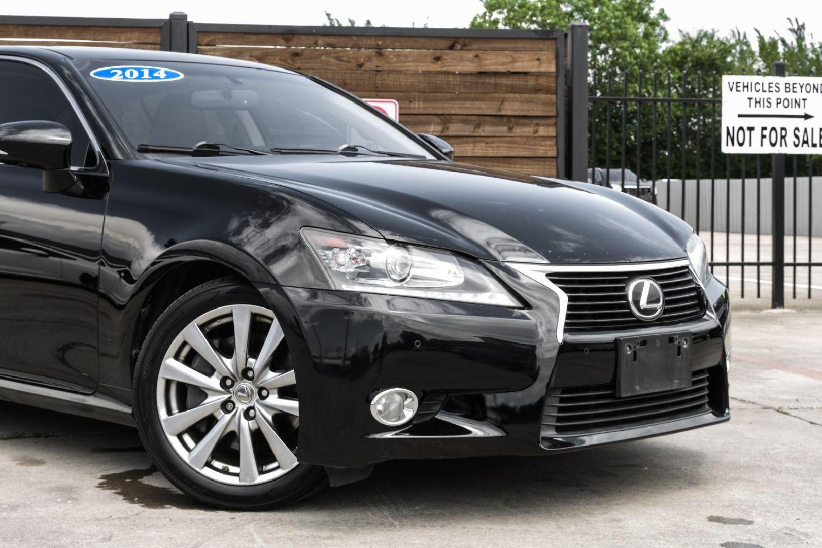 2014 BLACK Lexus GS 350 RWD (JTHBE1BL7E5) with an 3.5L V6 DOHC 24V engine, 8-Speed Automatic transmission, located at 2401 E Main St., Grand Prairie, TX, 75050, (972) 262-4440, 32.748981, -96.969643 - Photo#10