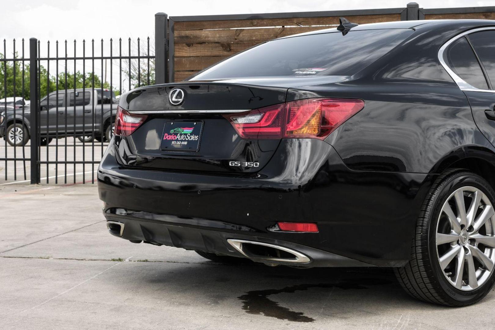 2014 BLACK Lexus GS 350 RWD (JTHBE1BL7E5) with an 3.5L V6 DOHC 24V engine, 8-Speed Automatic transmission, located at 2401 E Main St., Grand Prairie, TX, 75050, (972) 262-4440, 32.748981, -96.969643 - Photo#13