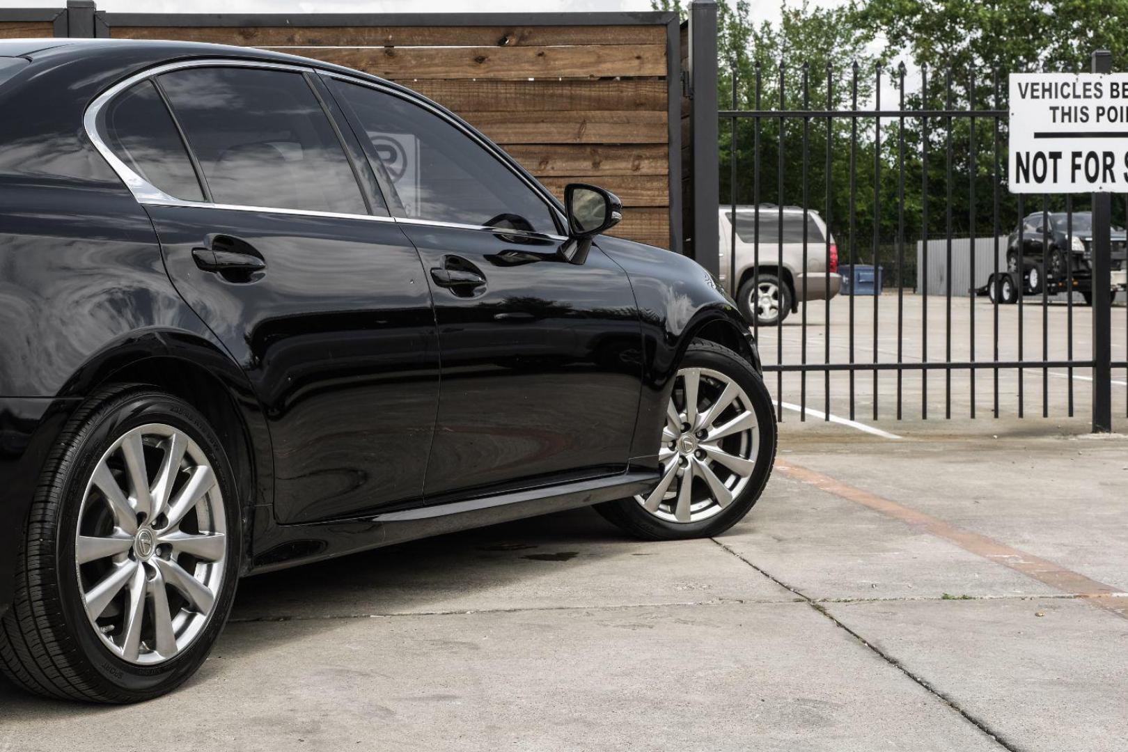 2014 BLACK Lexus GS 350 RWD (JTHBE1BL7E5) with an 3.5L V6 DOHC 24V engine, 8-Speed Automatic transmission, located at 2401 E Main St., Grand Prairie, TX, 75050, (972) 262-4440, 32.748981, -96.969643 - Photo#14