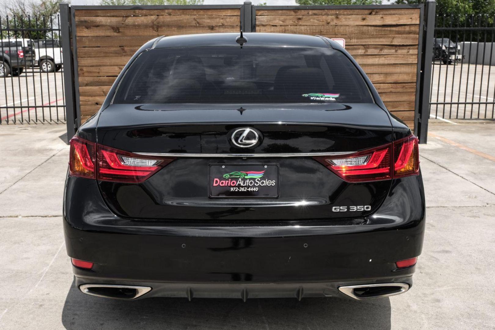 2014 BLACK Lexus GS 350 RWD (JTHBE1BL7E5) with an 3.5L V6 DOHC 24V engine, 8-Speed Automatic transmission, located at 2401 E Main St., Grand Prairie, TX, 75050, (972) 262-4440, 32.748981, -96.969643 - Photo#15