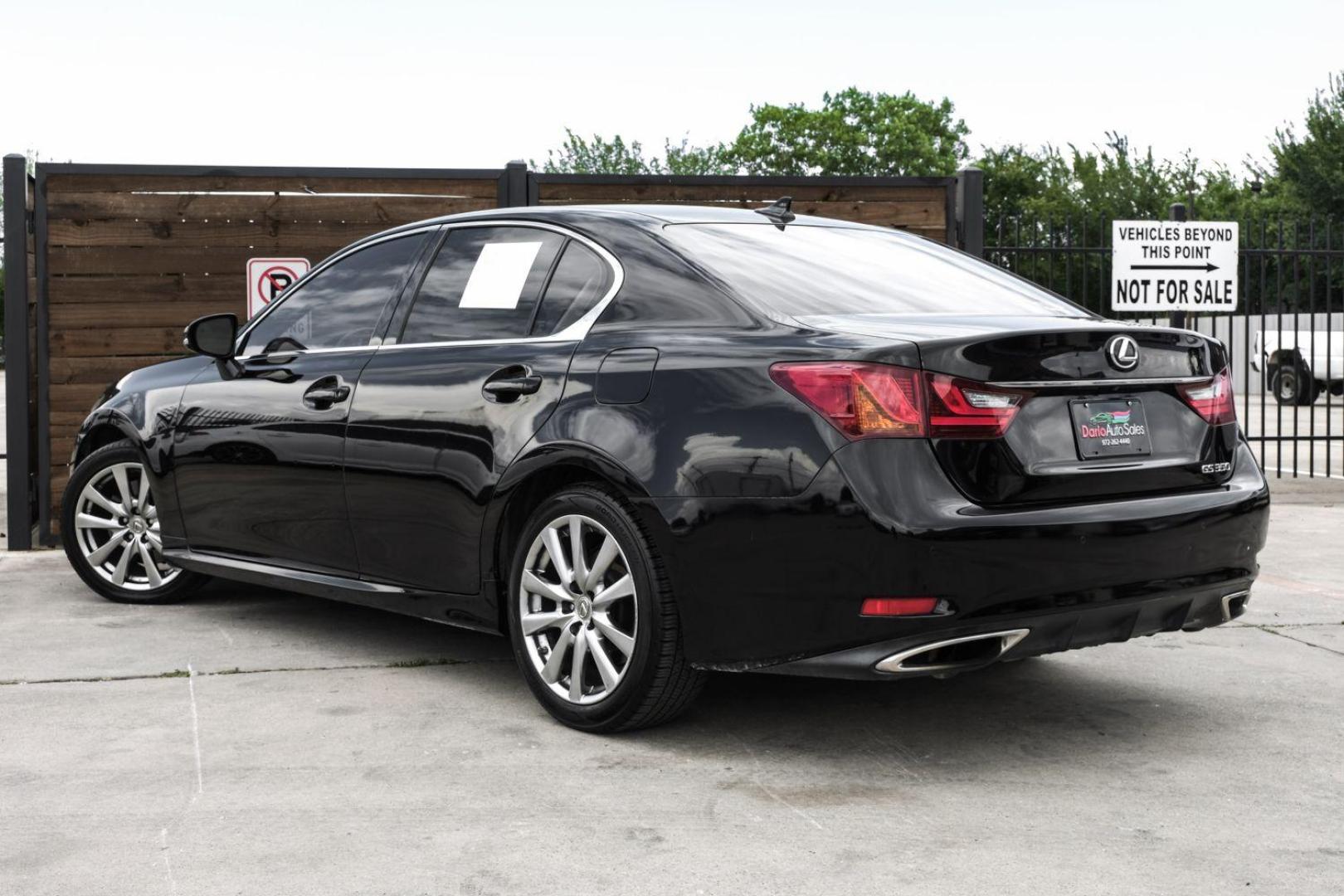 2014 BLACK Lexus GS 350 RWD (JTHBE1BL7E5) with an 3.5L V6 DOHC 24V engine, 8-Speed Automatic transmission, located at 2401 E Main St., Grand Prairie, TX, 75050, (972) 262-4440, 32.748981, -96.969643 - Photo#16