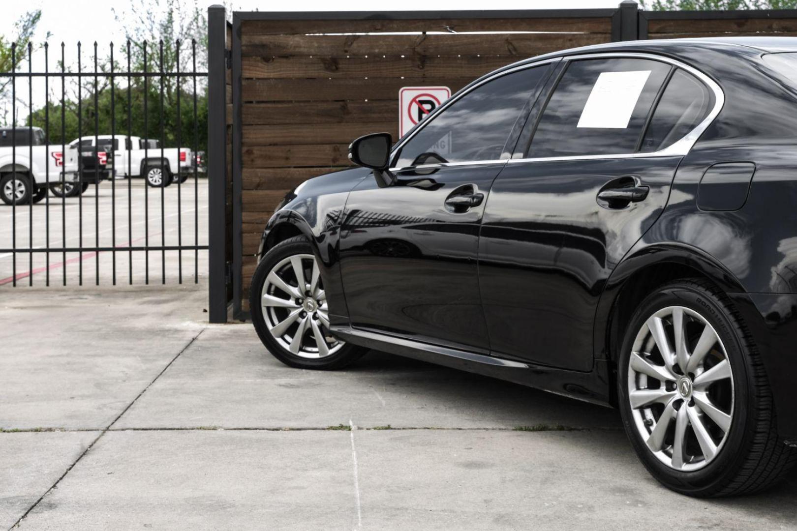 2014 BLACK Lexus GS 350 RWD (JTHBE1BL7E5) with an 3.5L V6 DOHC 24V engine, 8-Speed Automatic transmission, located at 2401 E Main St., Grand Prairie, TX, 75050, (972) 262-4440, 32.748981, -96.969643 - Photo#17