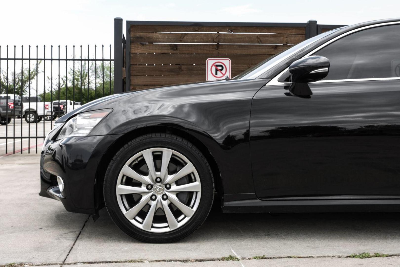 2014 BLACK Lexus GS 350 RWD (JTHBE1BL7E5) with an 3.5L V6 DOHC 24V engine, 8-Speed Automatic transmission, located at 2401 E Main St., Grand Prairie, TX, 75050, (972) 262-4440, 32.748981, -96.969643 - Photo#20