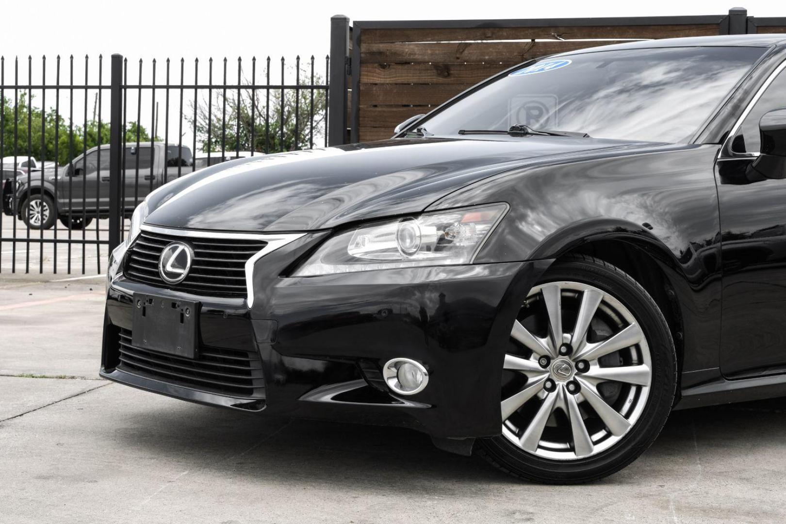 2014 BLACK Lexus GS 350 RWD (JTHBE1BL7E5) with an 3.5L V6 DOHC 24V engine, 8-Speed Automatic transmission, located at 2401 E Main St., Grand Prairie, TX, 75050, (972) 262-4440, 32.748981, -96.969643 - Photo#5