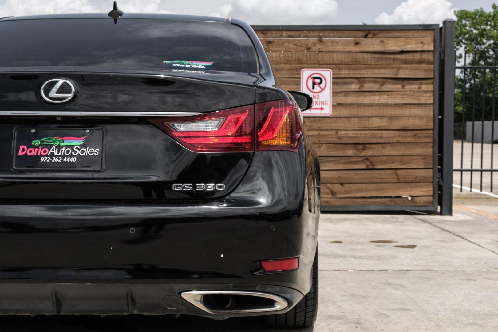 2014 BLACK Lexus GS 350 RWD (JTHBE1BL7E5) with an 3.5L V6 DOHC 24V engine, 8-Speed Automatic transmission, located at 2401 E Main St., Grand Prairie, TX, 75050, (972) 262-4440, 32.748981, -96.969643 - Photo#59