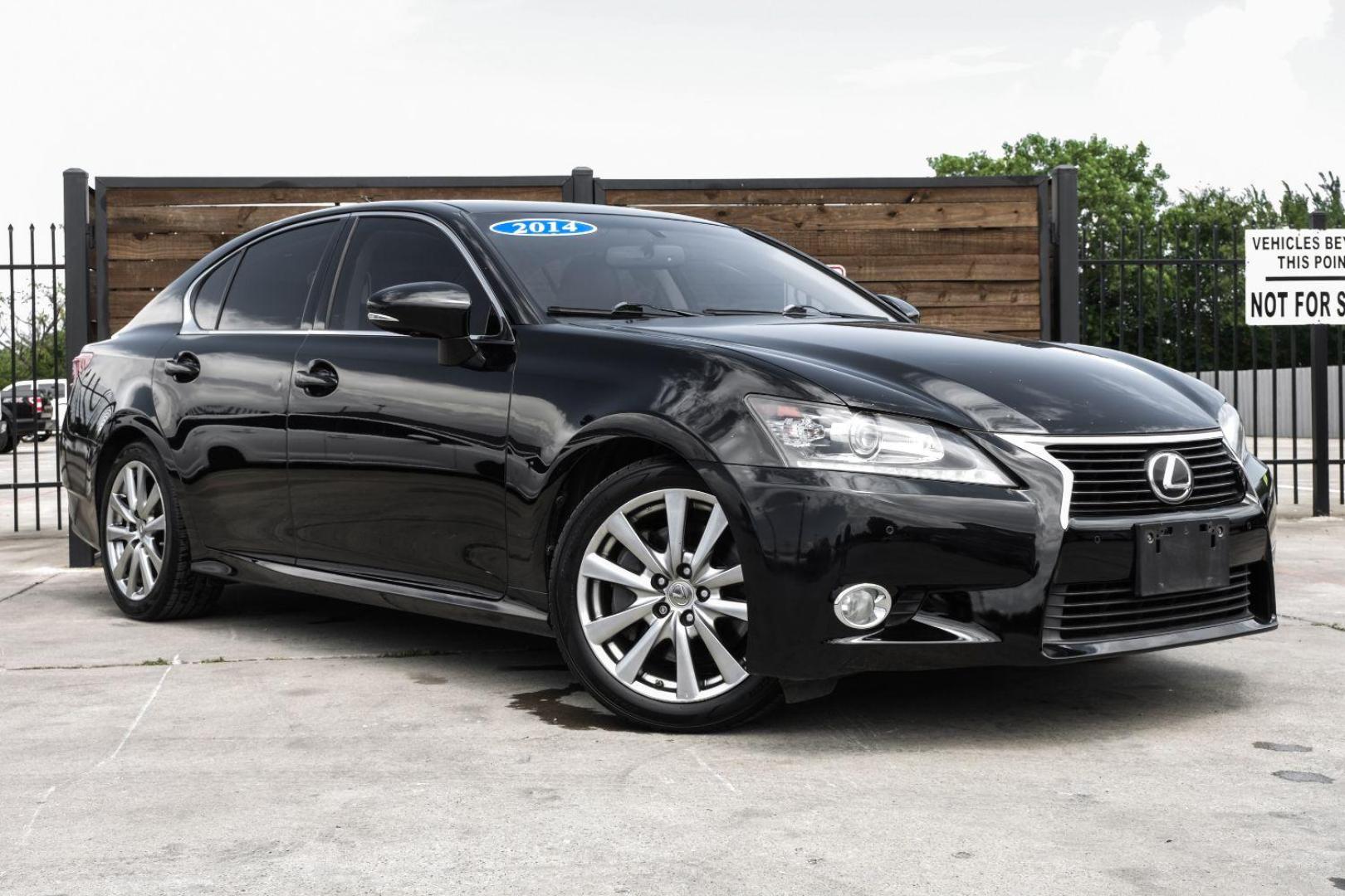 2014 BLACK Lexus GS 350 RWD (JTHBE1BL7E5) with an 3.5L V6 DOHC 24V engine, 8-Speed Automatic transmission, located at 2401 E Main St., Grand Prairie, TX, 75050, (972) 262-4440, 32.748981, -96.969643 - Photo#8