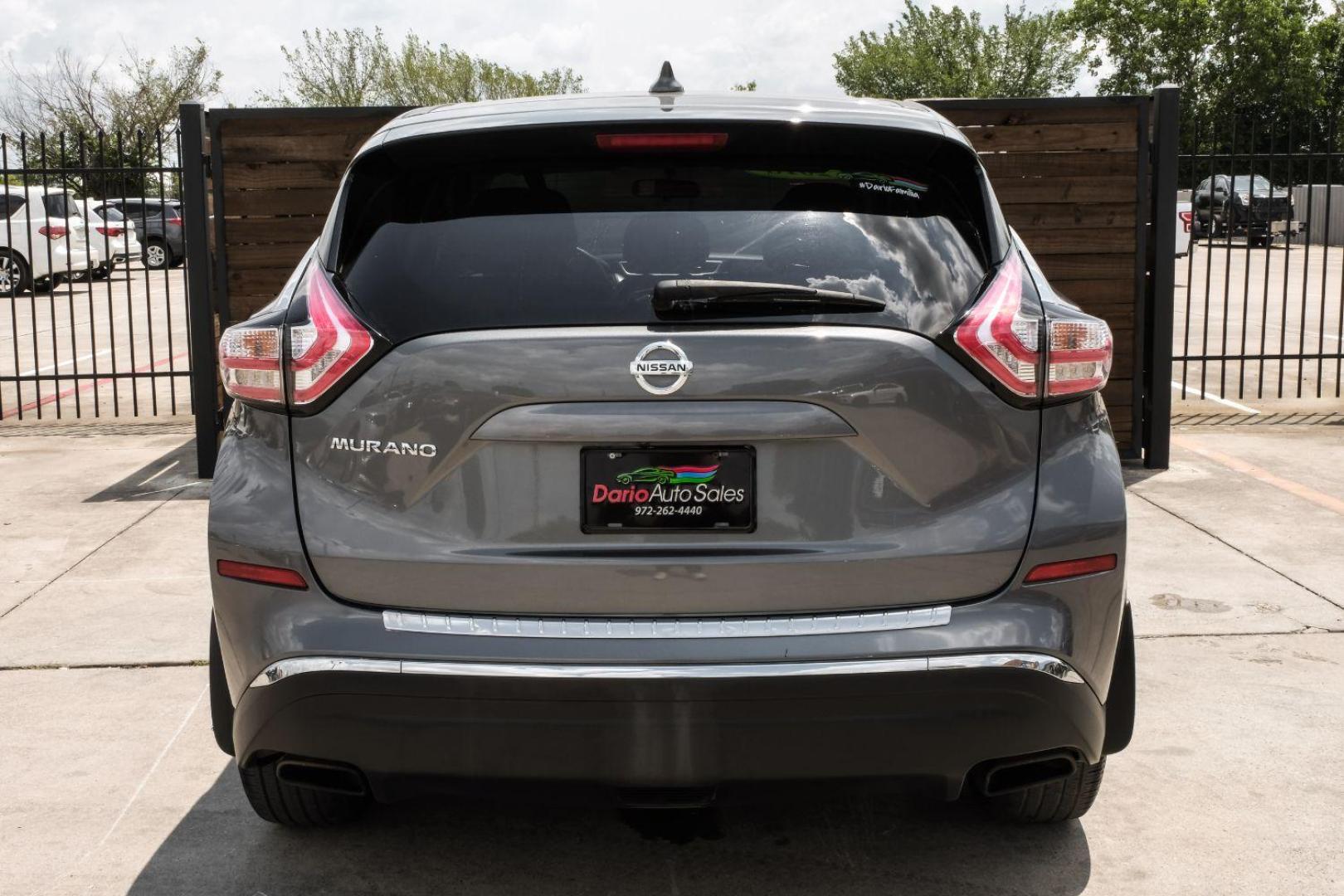 2018 GRAY Nissan Murano S (5N1AZ2MG0JN) with an 3.5L V6 DOHC 24V engine, Continuously Variable Transmission transmission, located at 2401 E Main St., Grand Prairie, TX, 75050, (972) 262-4440, 32.748981, -96.969643 - Photo#14