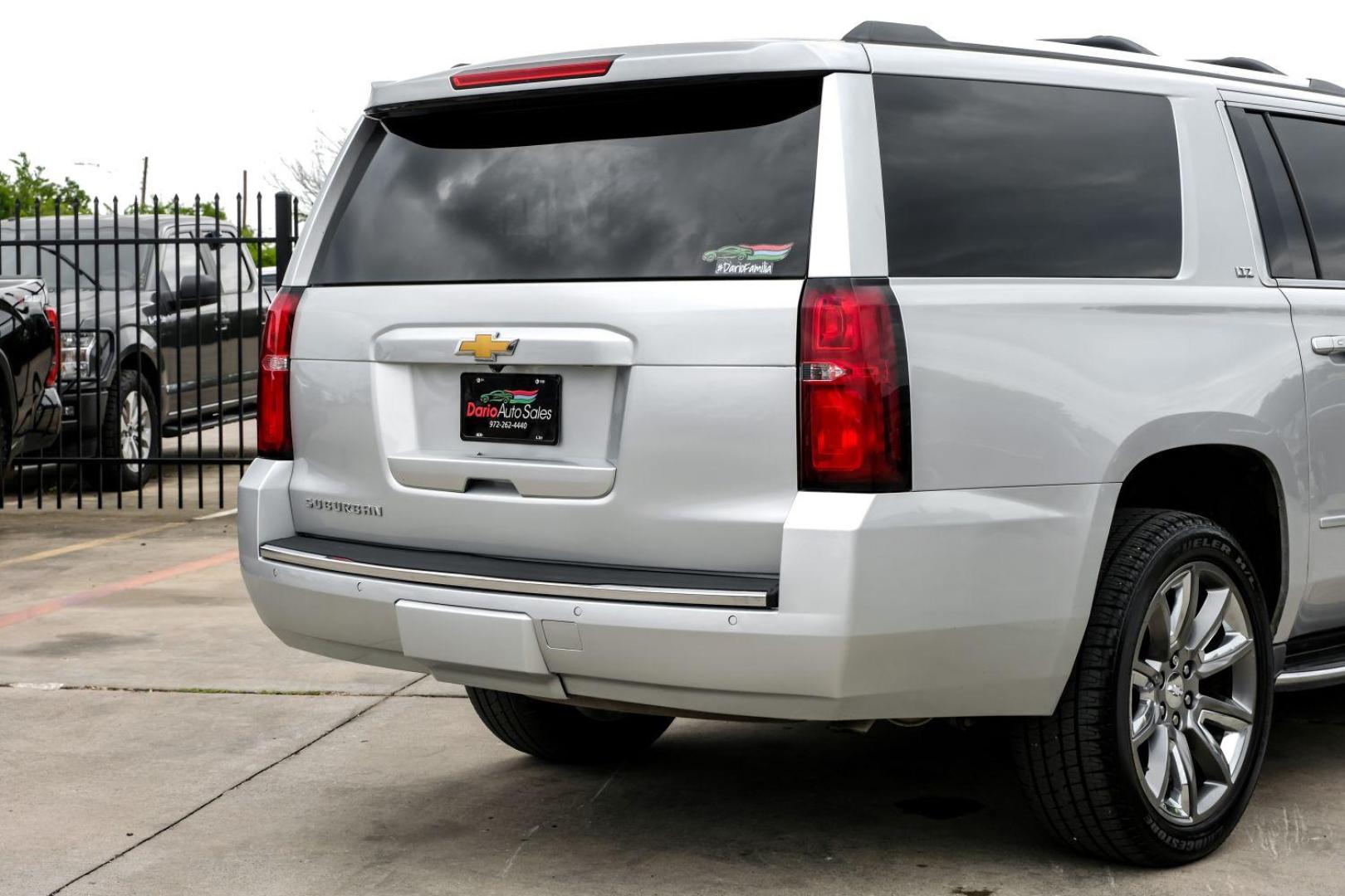 2016 SILVER Chevrolet Suburban LTZ 2WD (1GNSCJKC0GR) with an 5.3L V8 OHV 16V engine, 6-Speed Automatic transmission, located at 2401 E Main St., Grand Prairie, TX, 75050, (972) 262-4440, 32.748981, -96.969643 - Photo#13