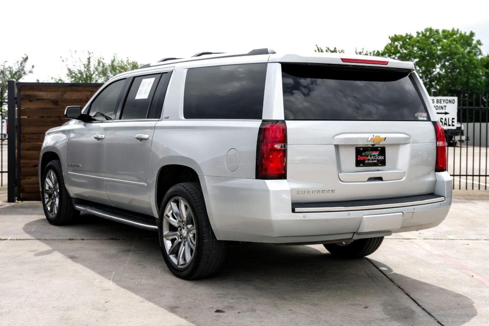 2016 SILVER Chevrolet Suburban LTZ 2WD (1GNSCJKC0GR) with an 5.3L V8 OHV 16V engine, 6-Speed Automatic transmission, located at 2401 E Main St., Grand Prairie, TX, 75050, (972) 262-4440, 32.748981, -96.969643 - Photo#16