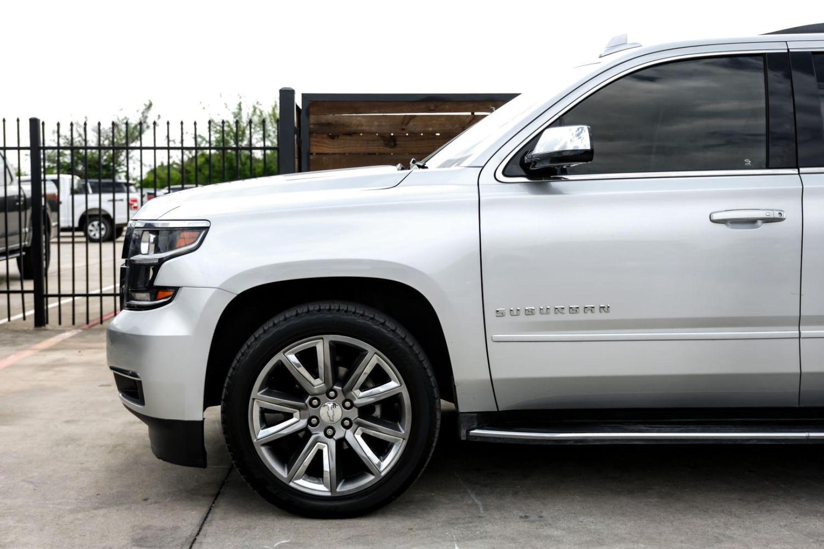 2016 SILVER Chevrolet Suburban LTZ 2WD (1GNSCJKC0GR) with an 5.3L V8 OHV 16V engine, 6-Speed Automatic transmission, located at 2401 E Main St., Grand Prairie, TX, 75050, (972) 262-4440, 32.748981, -96.969643 - Photo#20