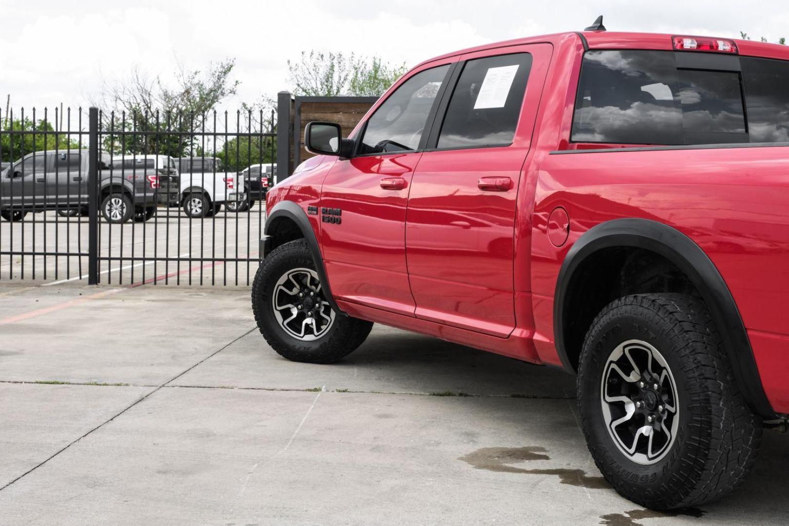 2017 red RAM 1500 Rebel Crew Cab SWB 4WD (1C6RR7YTXHS) with an 5.7L V8 OHV 16V engine, 8-Speed Automatic transmission, located at 2401 E Main St., Grand Prairie, TX, 75050, (972) 262-4440, 32.748981, -96.969643 - Photo#16