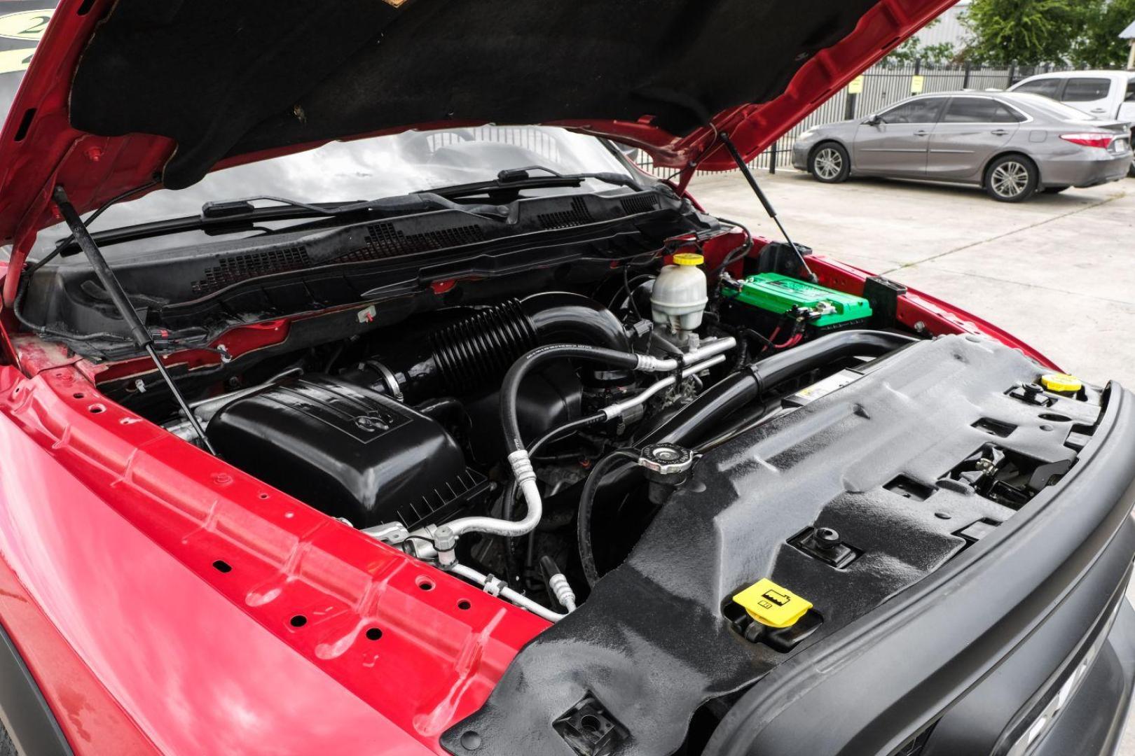 2017 red RAM 1500 Rebel Crew Cab SWB 4WD (1C6RR7YTXHS) with an 5.7L V8 OHV 16V engine, 8-Speed Automatic transmission, located at 2401 E Main St., Grand Prairie, TX, 75050, (972) 262-4440, 32.748981, -96.969643 - Photo#64