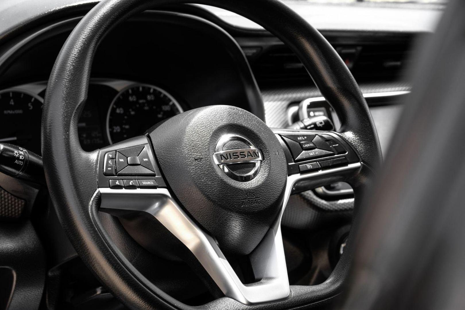 2019 BLACK Nissan Kicks S (3N1CP5CU9KL) with an 1.6L L4 engine, Continuously Variable Transmission transmission, located at 2401 E Main St., Grand Prairie, TX, 75050, (972) 262-4440, 32.748981, -96.969643 - Photo#18