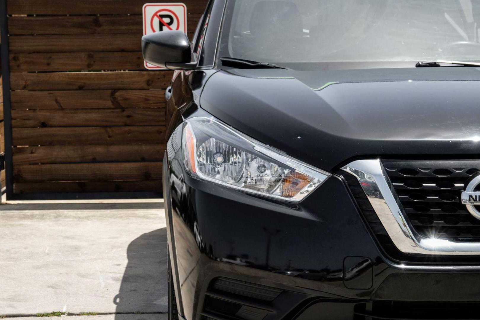 2019 BLACK Nissan Kicks S (3N1CP5CU9KL) with an 1.6L L4 engine, Continuously Variable Transmission transmission, located at 2401 E Main St., Grand Prairie, TX, 75050, (972) 262-4440, 32.748981, -96.969643 - Photo#44