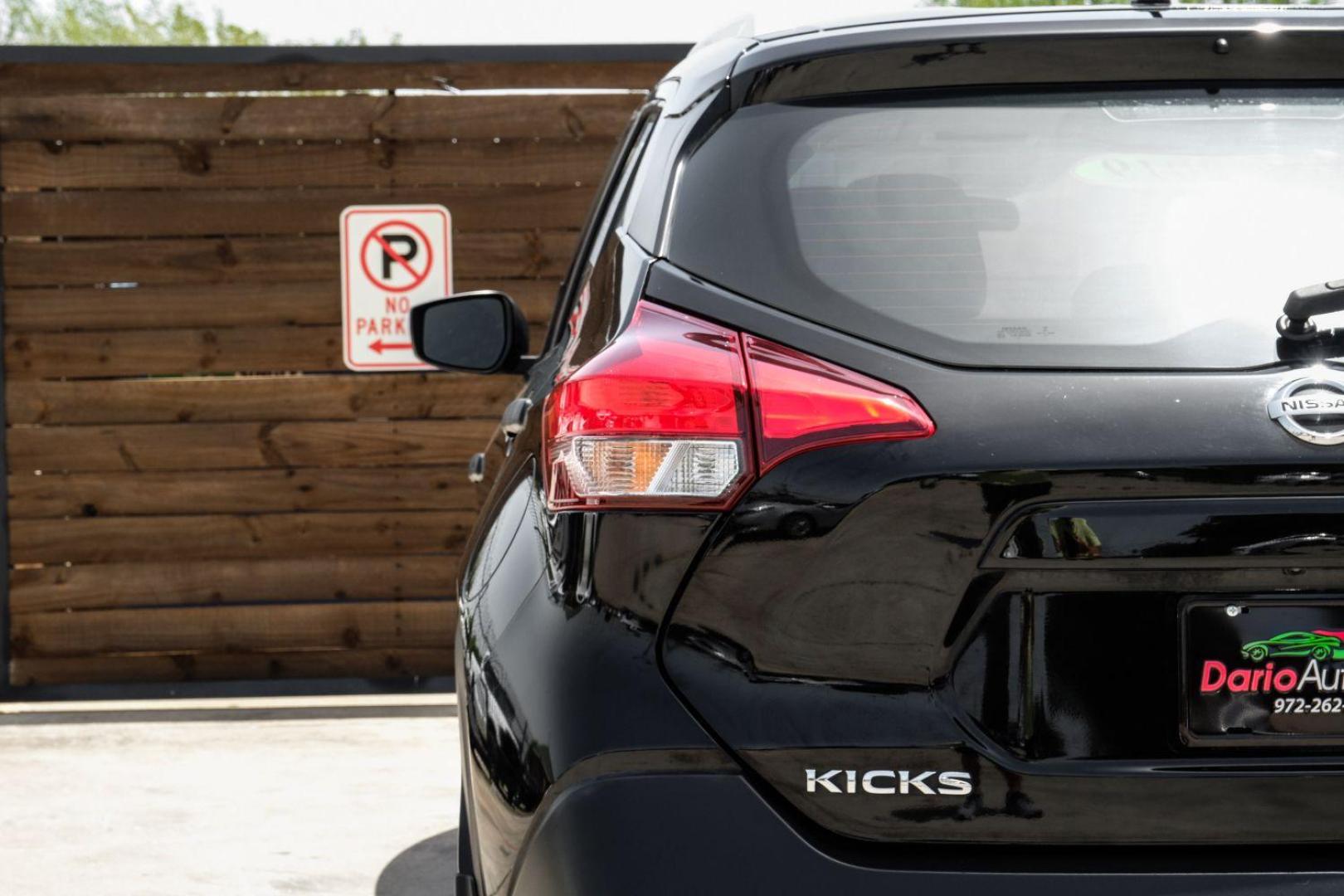 2019 BLACK Nissan Kicks S (3N1CP5CU9KL) with an 1.6L L4 engine, Continuously Variable Transmission transmission, located at 2401 E Main St., Grand Prairie, TX, 75050, (972) 262-4440, 32.748981, -96.969643 - Photo#45