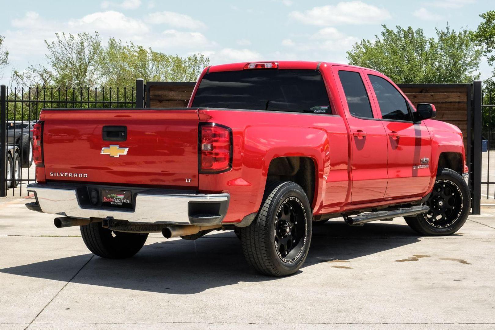 2014 Red Chevrolet Silverado 1500 1LT Double Cab 2WD (1GCRCREC4EZ) with an 5.3L V8 OHV 16V engine, 6-Speed Automatic transmission, located at 2401 E Main St., Grand Prairie, TX, 75050, (972) 262-4440, 32.748981, -96.969643 - Photo#9