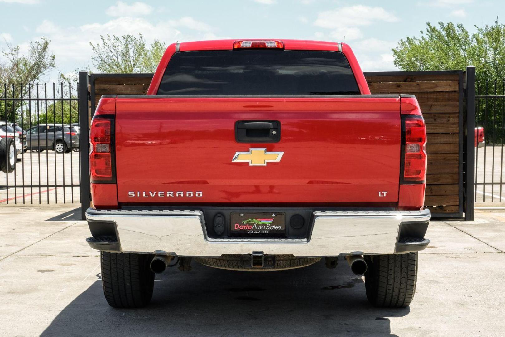 2014 Red Chevrolet Silverado 1500 1LT Double Cab 2WD (1GCRCREC4EZ) with an 5.3L V8 OHV 16V engine, 6-Speed Automatic transmission, located at 2401 E Main St., Grand Prairie, TX, 75050, (972) 262-4440, 32.748981, -96.969643 - Photo#10