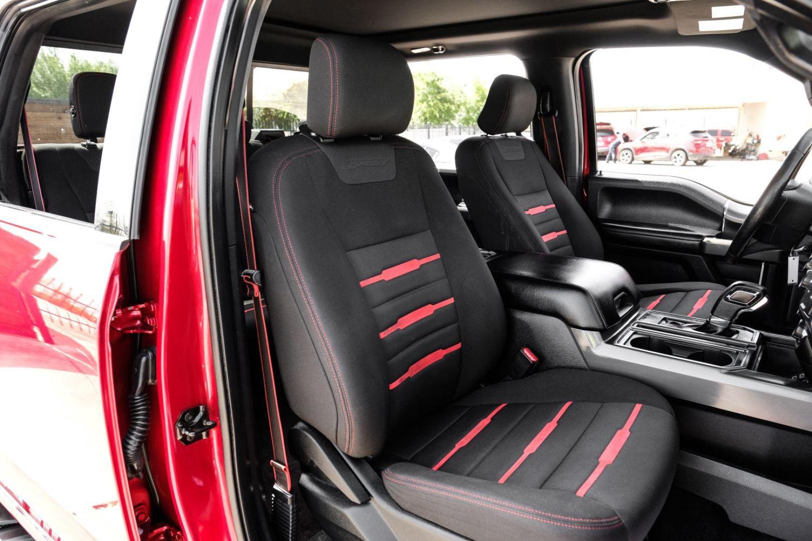 2017 red Ford F-150 XLT SuperCrew 6.5-ft. Bed 2WD (1FTEW1CPXHF) with an 2.7L V6 DOHC 24V engine, 6-Speed Automatic transmission, located at 2401 E Main St., Grand Prairie, TX, 75050, (972) 262-4440, 32.748981, -96.969643 - Photo#31