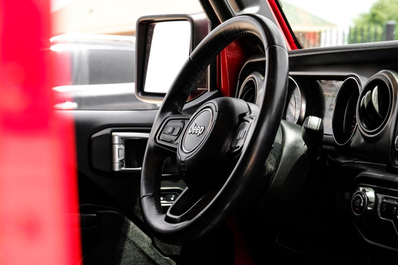 2020 Red Jeep Gladiator Sport (1C6HJTAG1LL) with an 3.6L V6 DOHC 24V engine, located at 2401 E Main St., Grand Prairie, TX, 75050, (972) 262-4440, 32.748981, -96.969643 - Photo#17