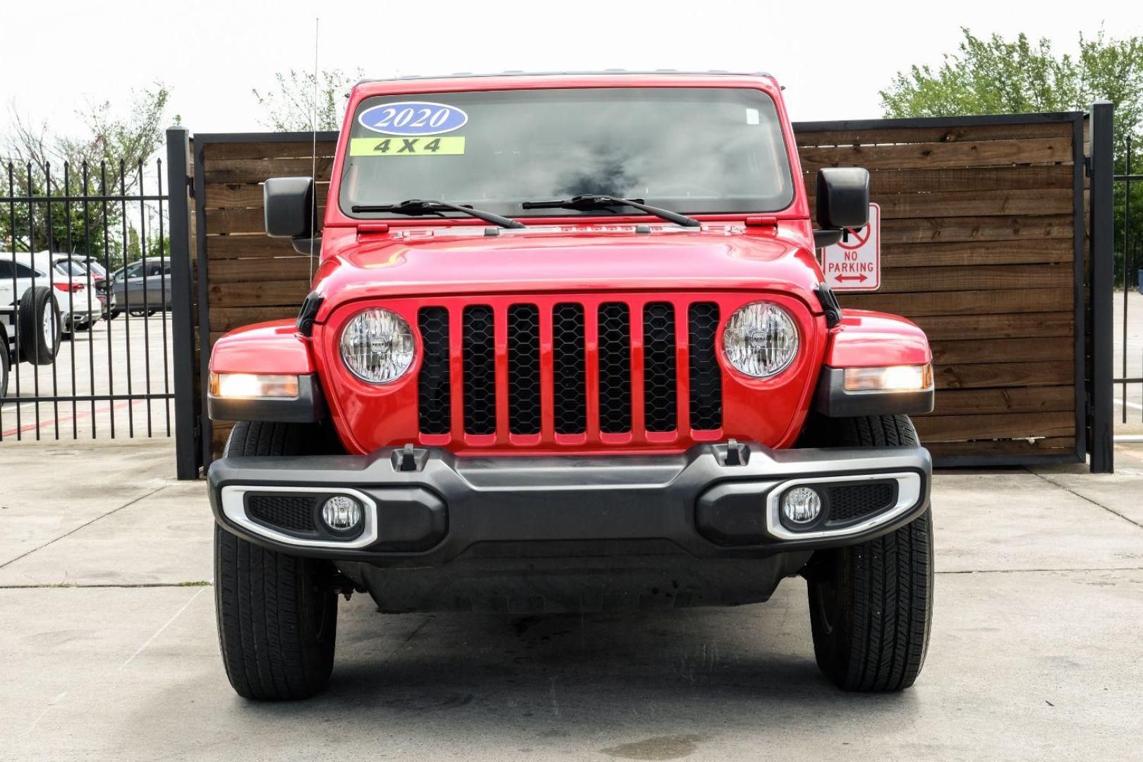 2020 Red Jeep Gladiator Sport (1C6HJTAG1LL) with an 3.6L V6 DOHC 24V engine, located at 2401 E Main St., Grand Prairie, TX, 75050, (972) 262-4440, 32.748981, -96.969643 - Photo#6