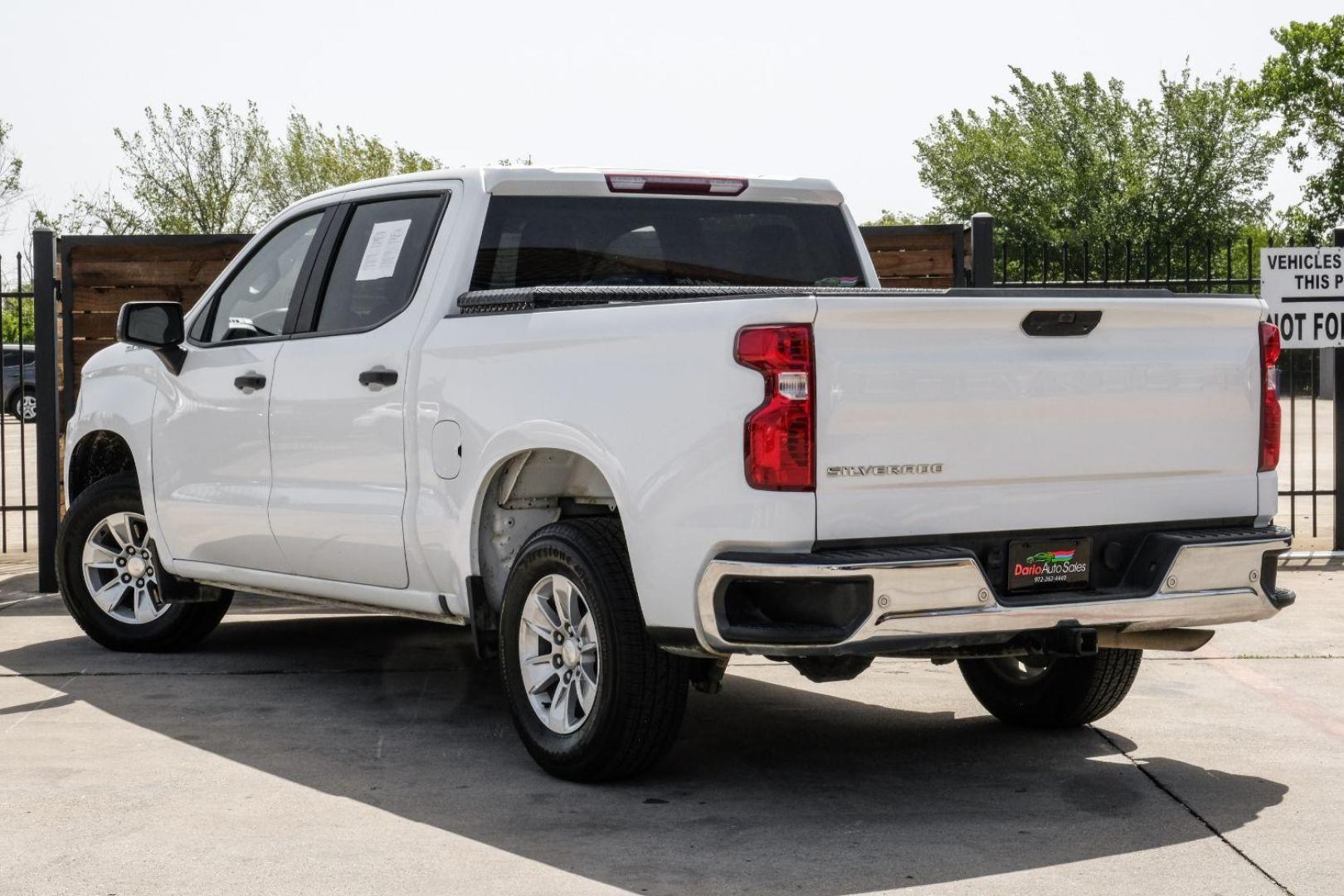 2020 white Chevrolet Silverado 1500 Work Truck Crew Cab Short Box 2WD (3GCPWAEF8LG) with an 5.3L V8 OHV 16V engine, 6-Speed Automatic transmission, located at 2401 E Main St., Grand Prairie, TX, 75050, (972) 262-4440, 32.748981, -96.969643 - Photo#11