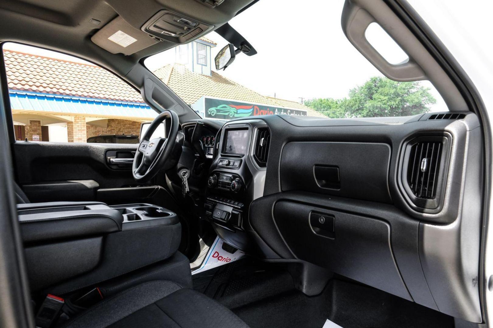 2020 white Chevrolet Silverado 1500 Work Truck Crew Cab Short Box 2WD (3GCPWAEF8LG) with an 5.3L V8 OHV 16V engine, 6-Speed Automatic transmission, located at 2401 E Main St., Grand Prairie, TX, 75050, (972) 262-4440, 32.748981, -96.969643 - Photo#15