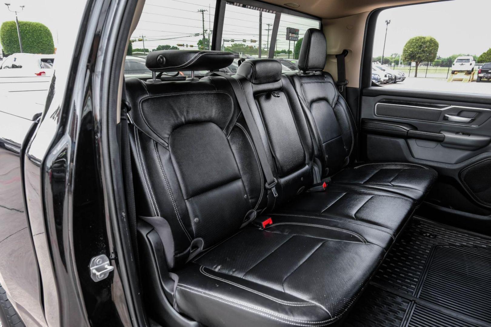 2019 black RAM 1500 Big Horn Crew Cab SWB 2WD (1C6RREFT8KN) with an 5.7L V8 OHV 16V engine, 8-Speed Automatic transmission, located at 2401 E Main St., Grand Prairie, TX, 75050, (972) 262-4440, 32.748981, -96.969643 - Photo#37